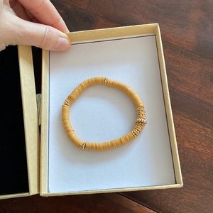 Gold Beaded Bracelet